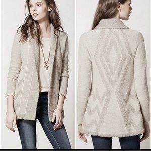 Anthropologie Angel of the North Chevron Cardigan